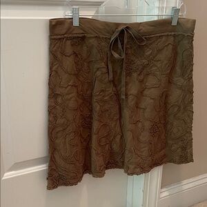 Olive green colored Skirt